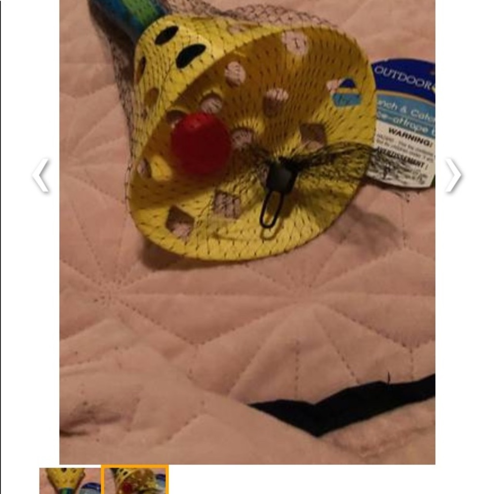 Toy launch and catch toy with plastic ball
